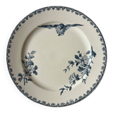 Set of 4 Sarreguemines Favorite ironstone dessert plates