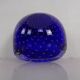 Blue Sommerso Murano Glass Ashtray, Italy, 1960s