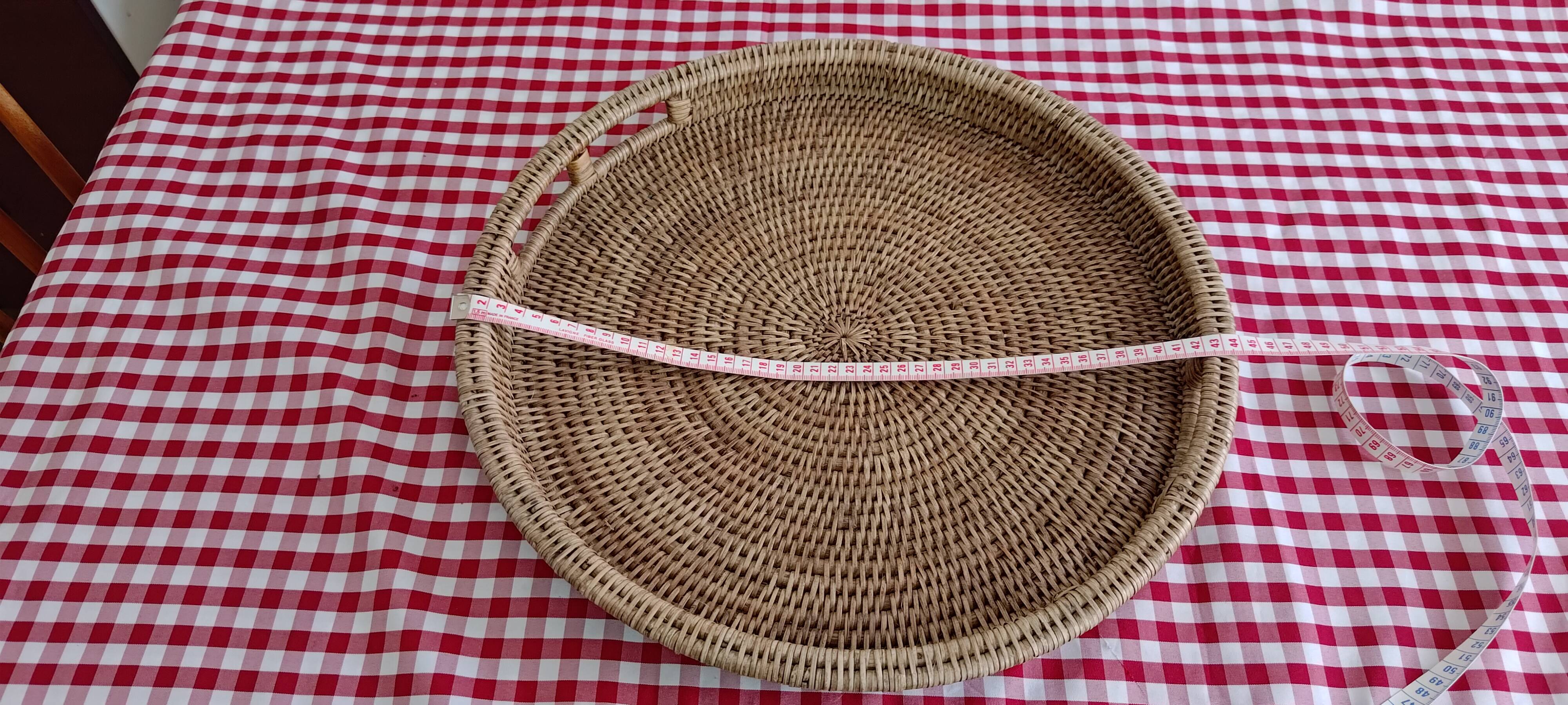 Wicker tray 44 cm
