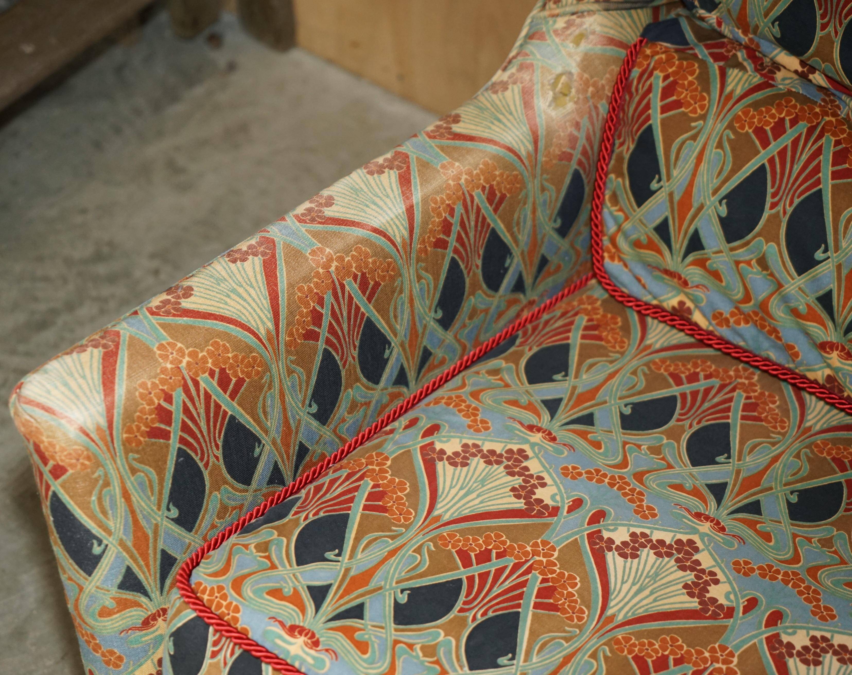 Vintage Liberty's of London Ianthe Canapé Worn Condition