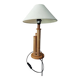 Vintage wooden table lamp – 1960s/70s