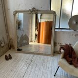 Mirror XXL white Louis Philippe 160x141cm