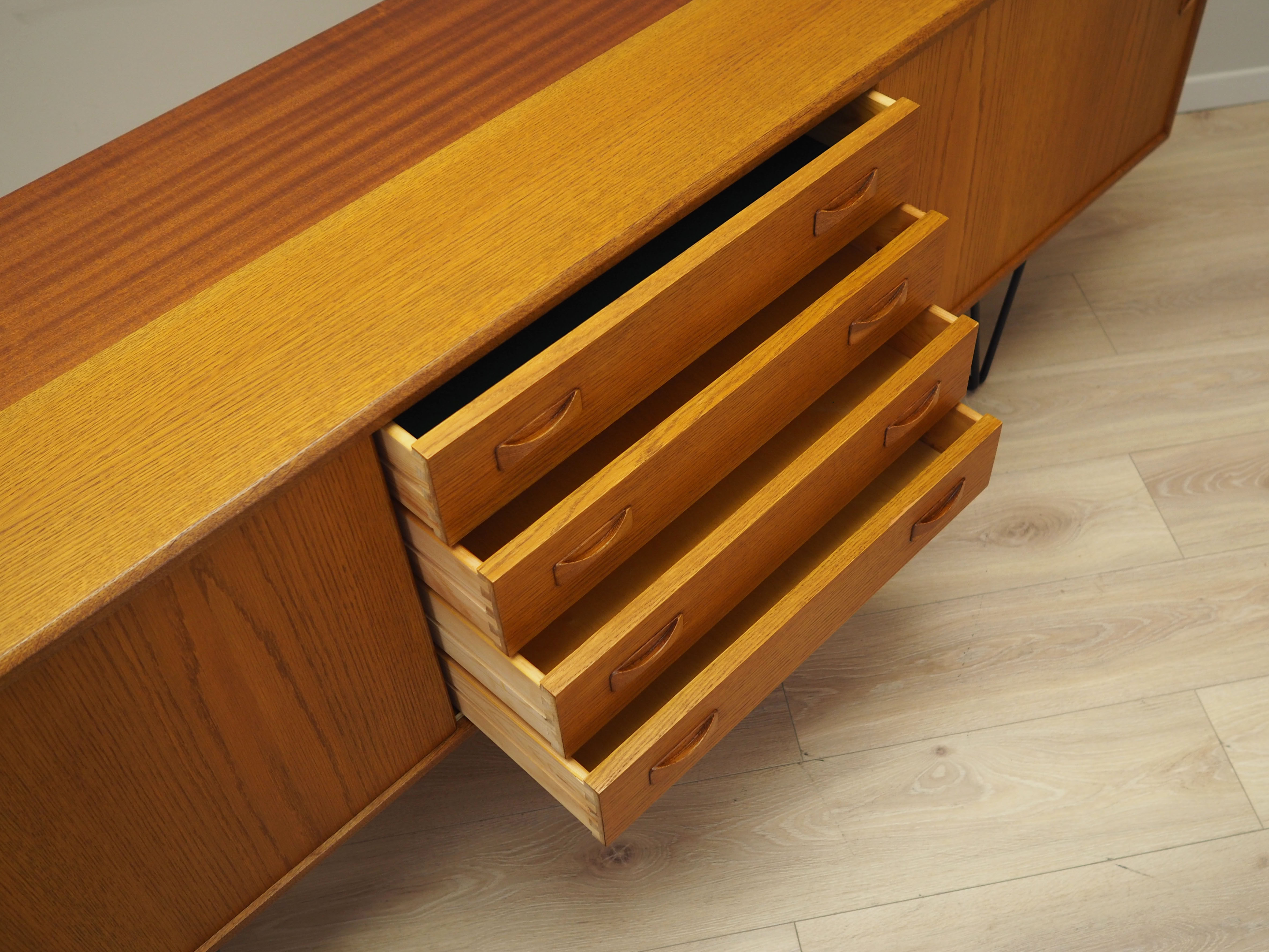 Oak sideboard, Danish design, 1960s, manufactured by Clausen & Søn