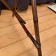 English bamboo side table, 1920s