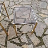 Vintage nesting coffee table