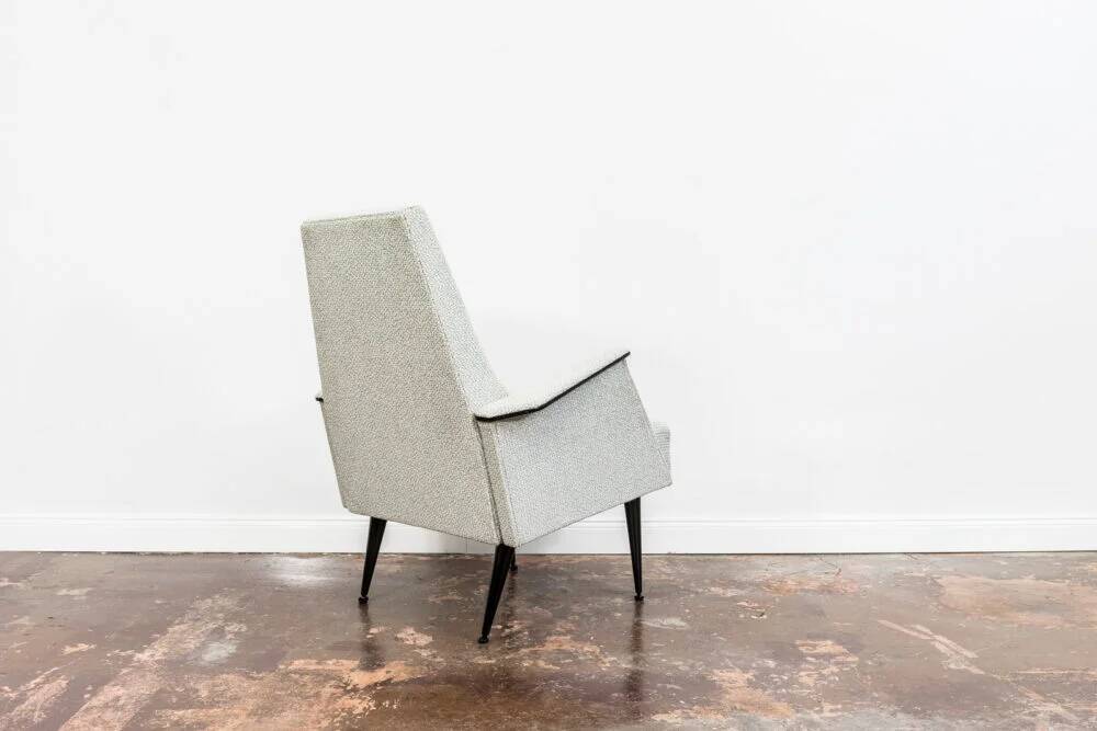 Vintage Geometric Armchair, Hungary, 1960s
