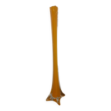 Large orange soliflore vase