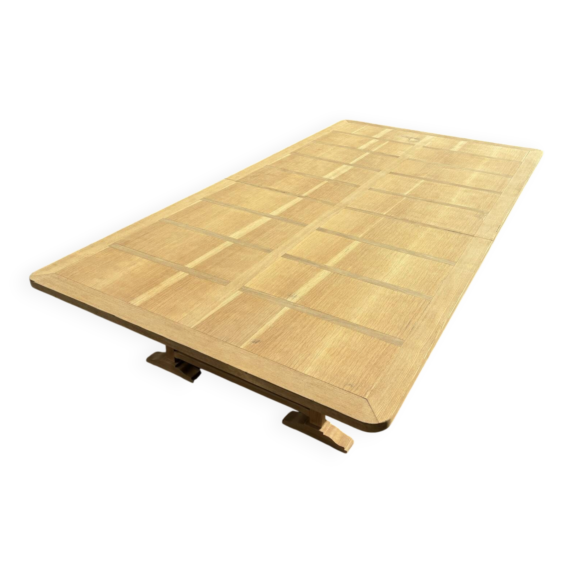 Solid oak farmhouse table