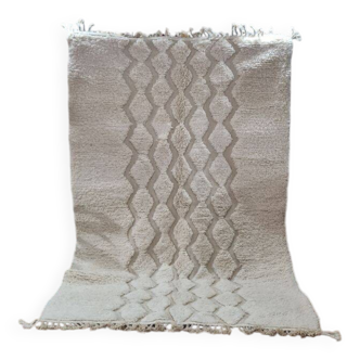 Tapis Beni Ouarain fait main 250x150 cm