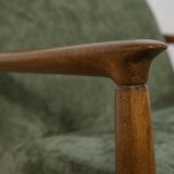Mid-Century GFM-64 Armchair by Edmund Homa for Gościcińskie Furniture Factory, Poland