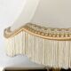 Pair of retro fringed lamps