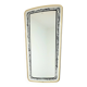 Fifties Rockabilly Mirror Geometric Motif Gold Vintage Design