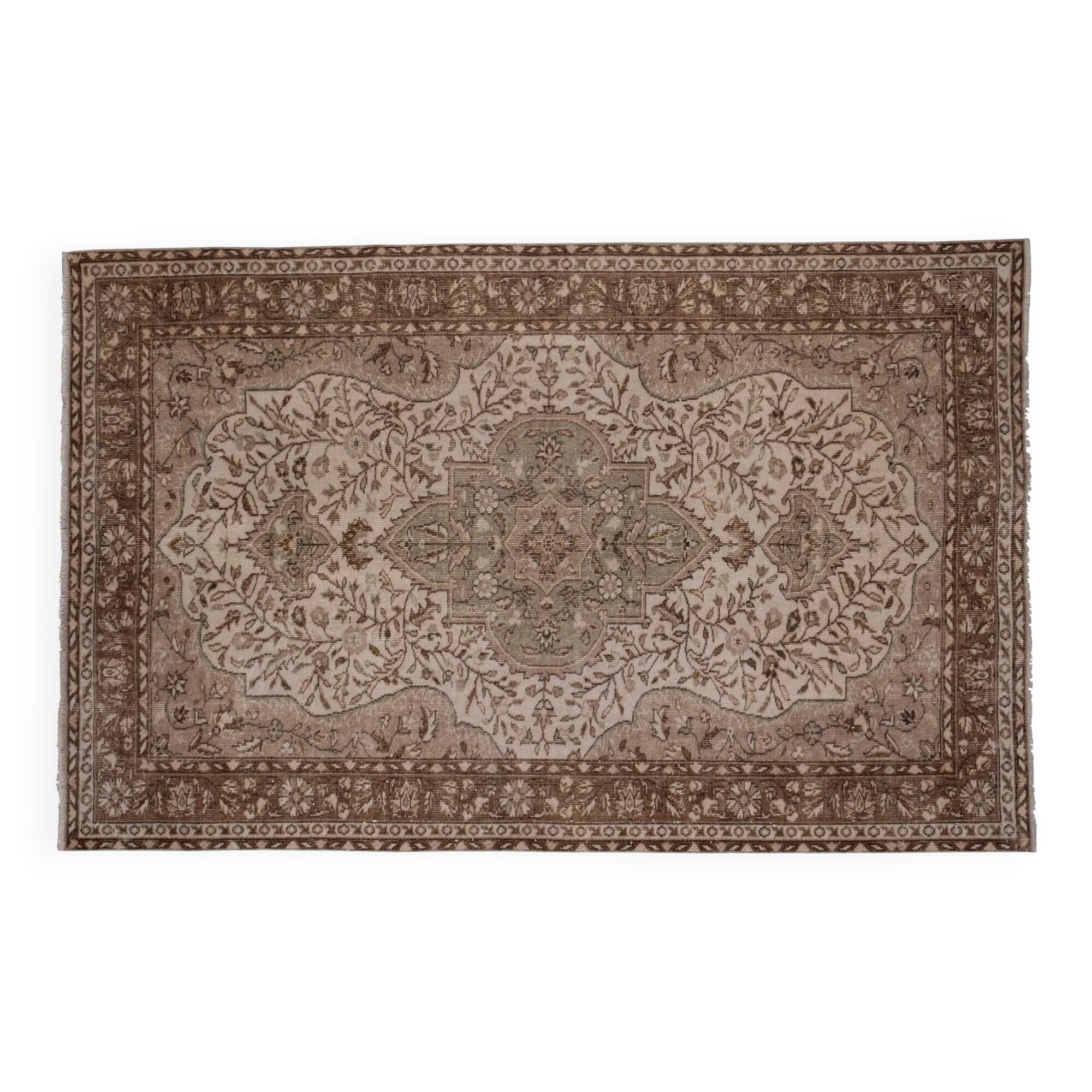 Vintage Turkish handmade rug 164x258 cm