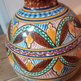 Quimper earthenware vase