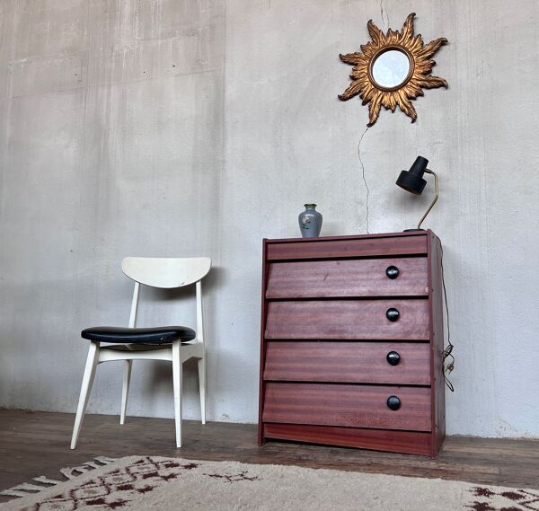 Meuble armoire à chaussure vintage 1960