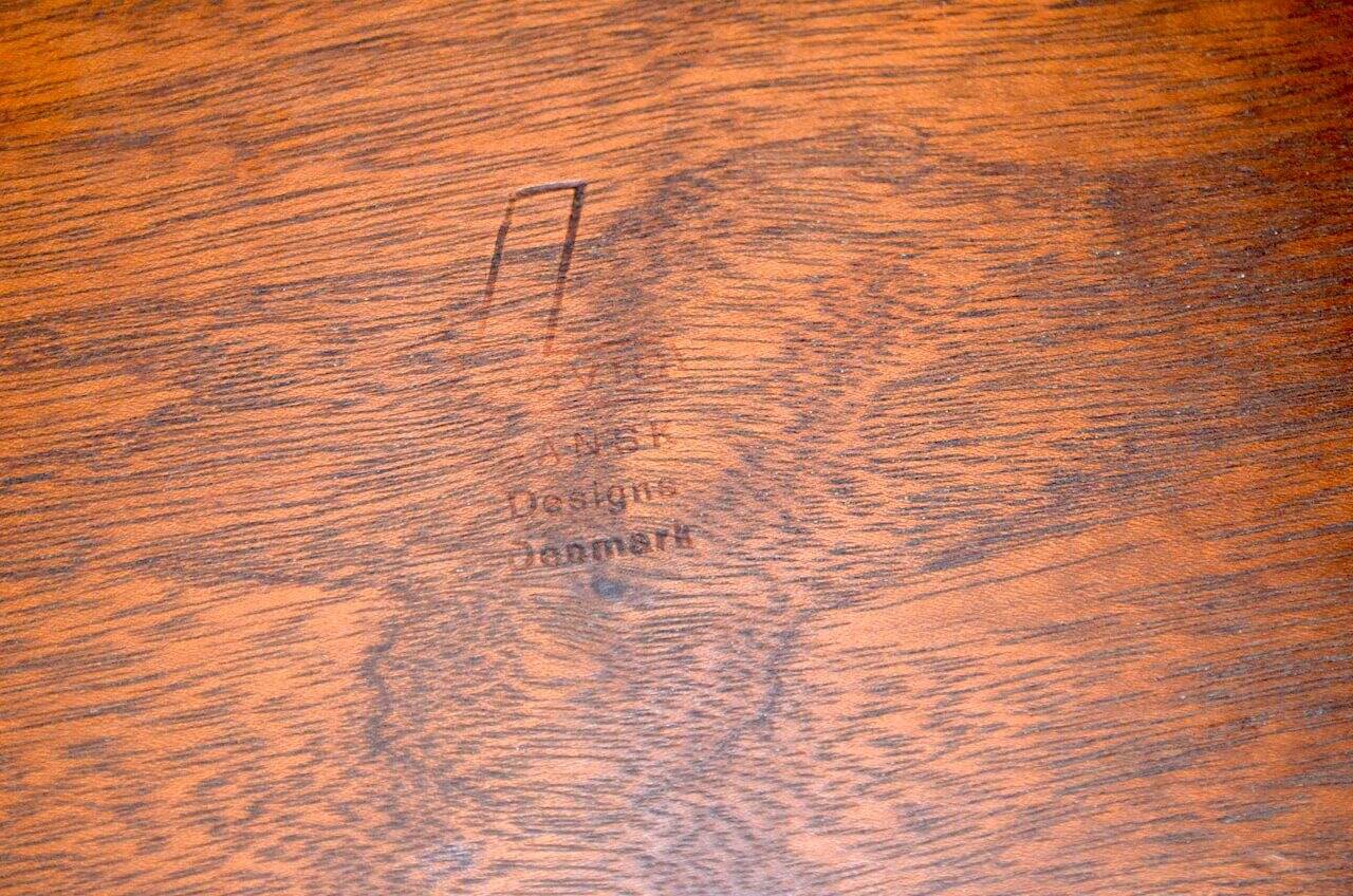 Boomerang Teak Desk by Peter Lovig 1950