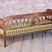 Sofa Biedermeier en cerisier et épicéa, années 1820