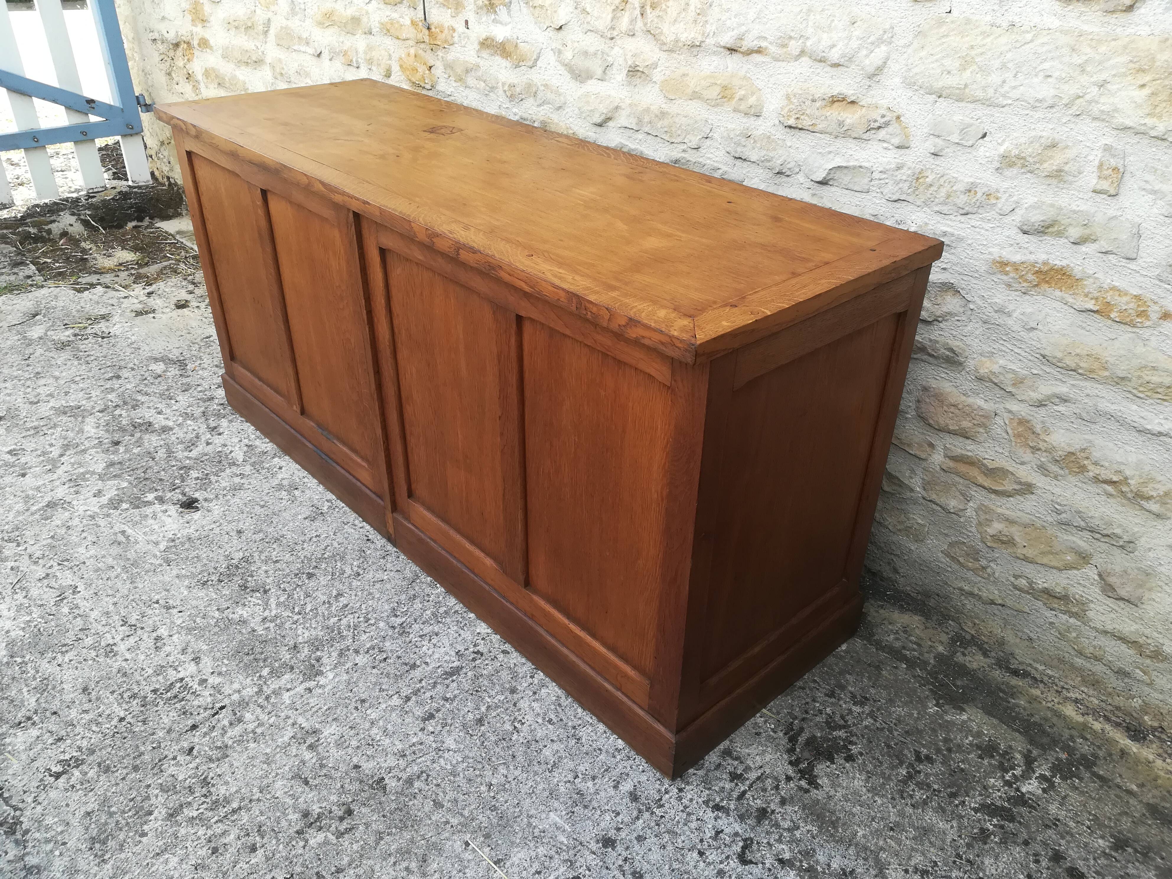 Comptoir en chêne