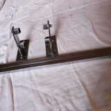 Towel rack chromed metal 50s