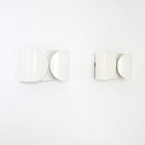 "Foglio" wall lights by Tobia & Afra Scarpa for Flos, 1960s, lot of