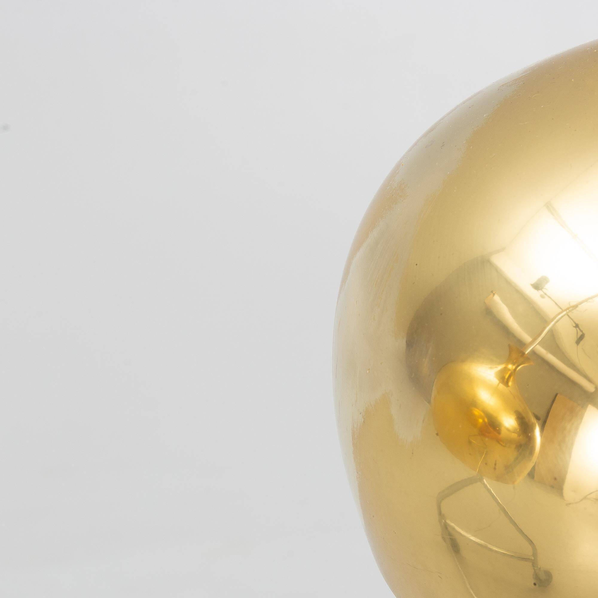 Helge Zimdal two ceiling lamps "Löken" Sweden 1970s
