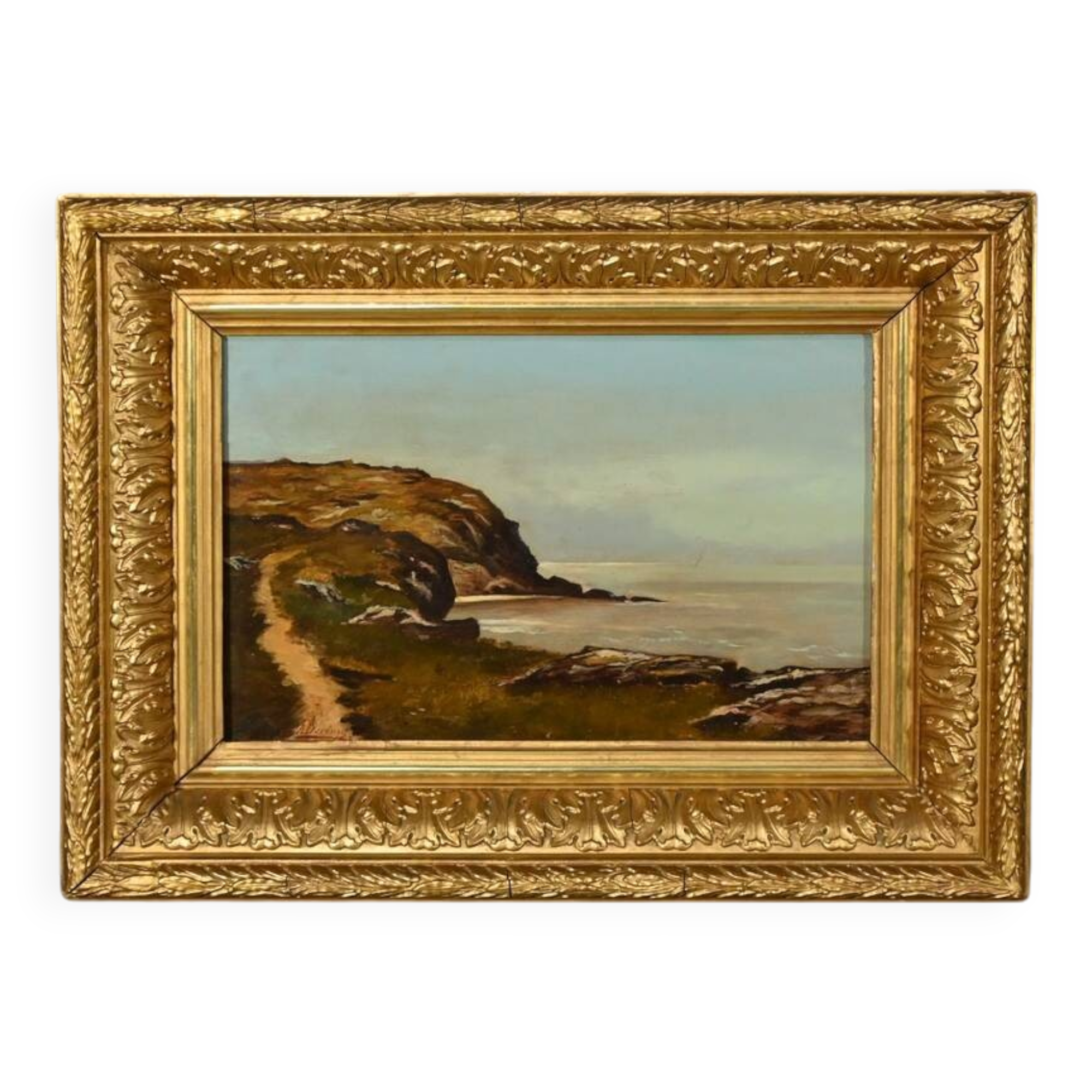 Oil painting, signed A.Derémy – 1902