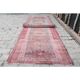 1960's Vintage Turkish Hand-Knotted Hallway Runner 91x354