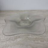 Antique bowl Willem Jacob Rozendaal for  Kristalunie Maastricht Coquille