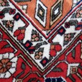 Handmade vintage Persian Afshar rug 198cm x 302cm, 1950s