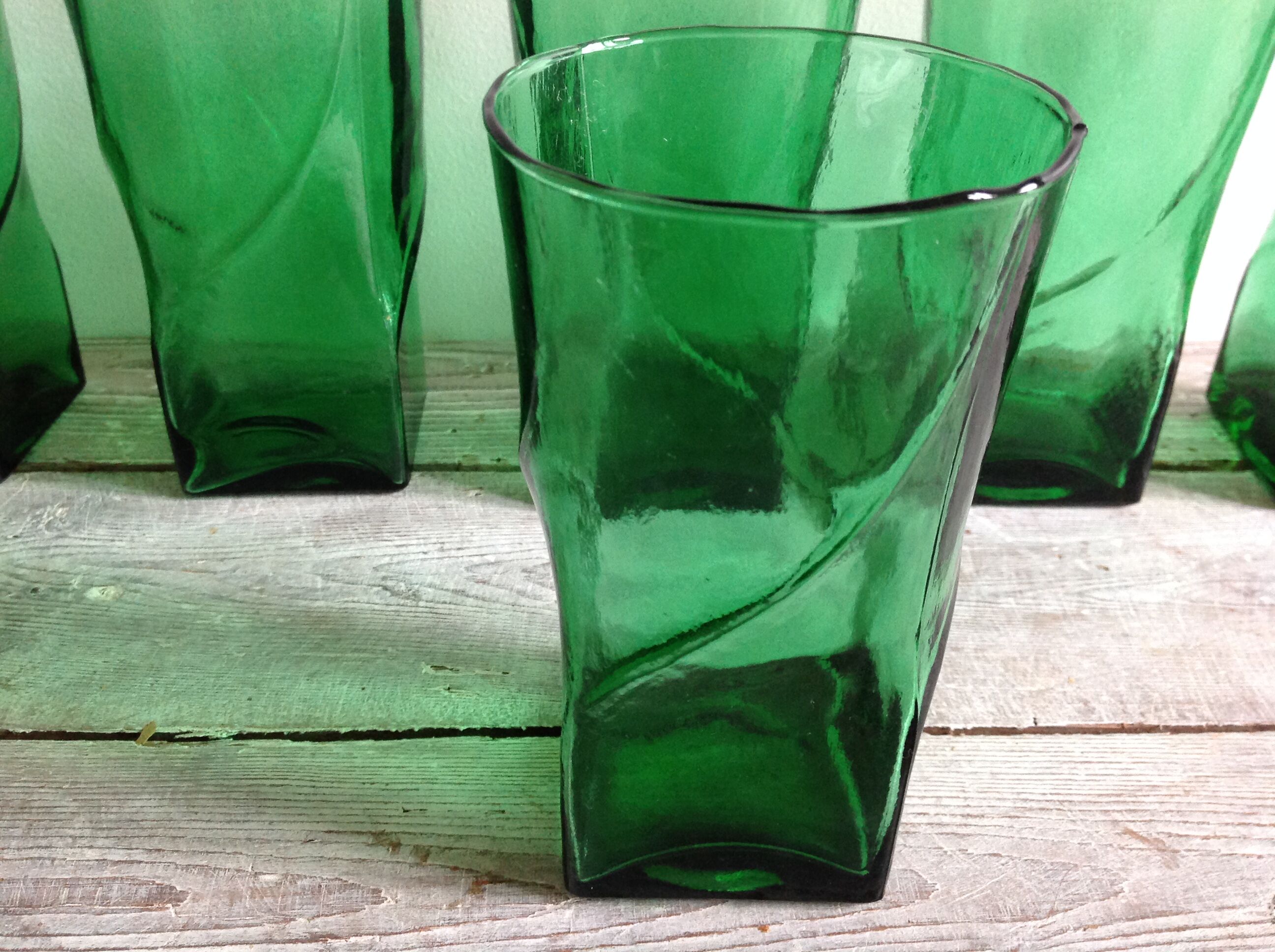 Série de 6 verres  vintage