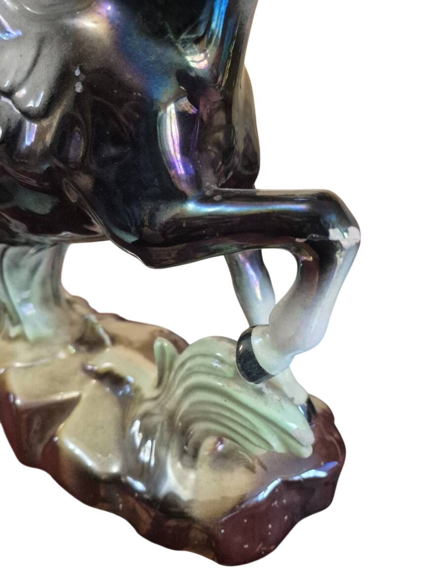winged Pegasus ceramic vase 1950 / 1970