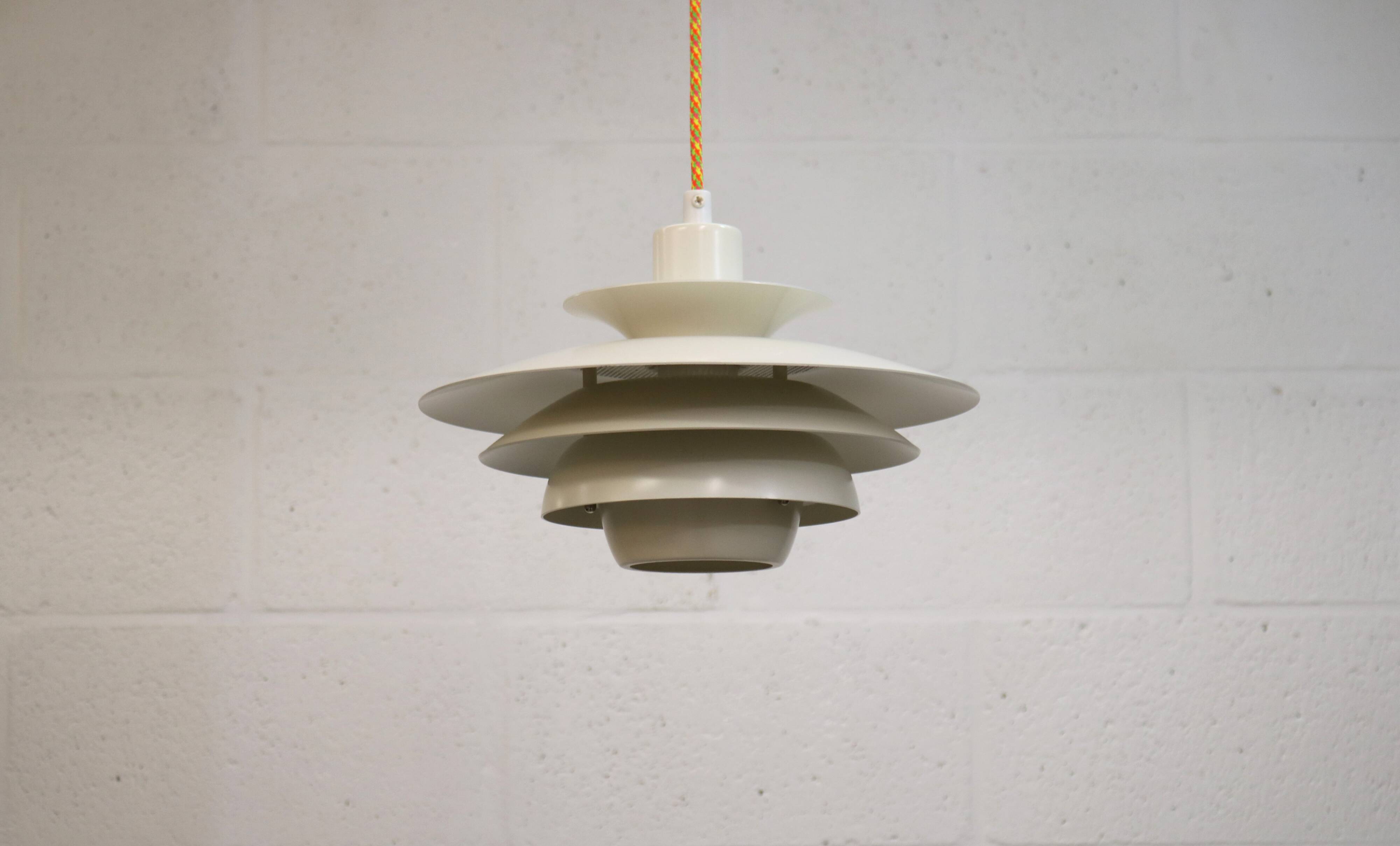 Vintage JEKA Verona Pendant Lamp – Danish Mid-Century Modern Lighting