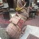 Old wooden horse