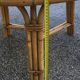 Round rattan coffee table Audoux-Minnet