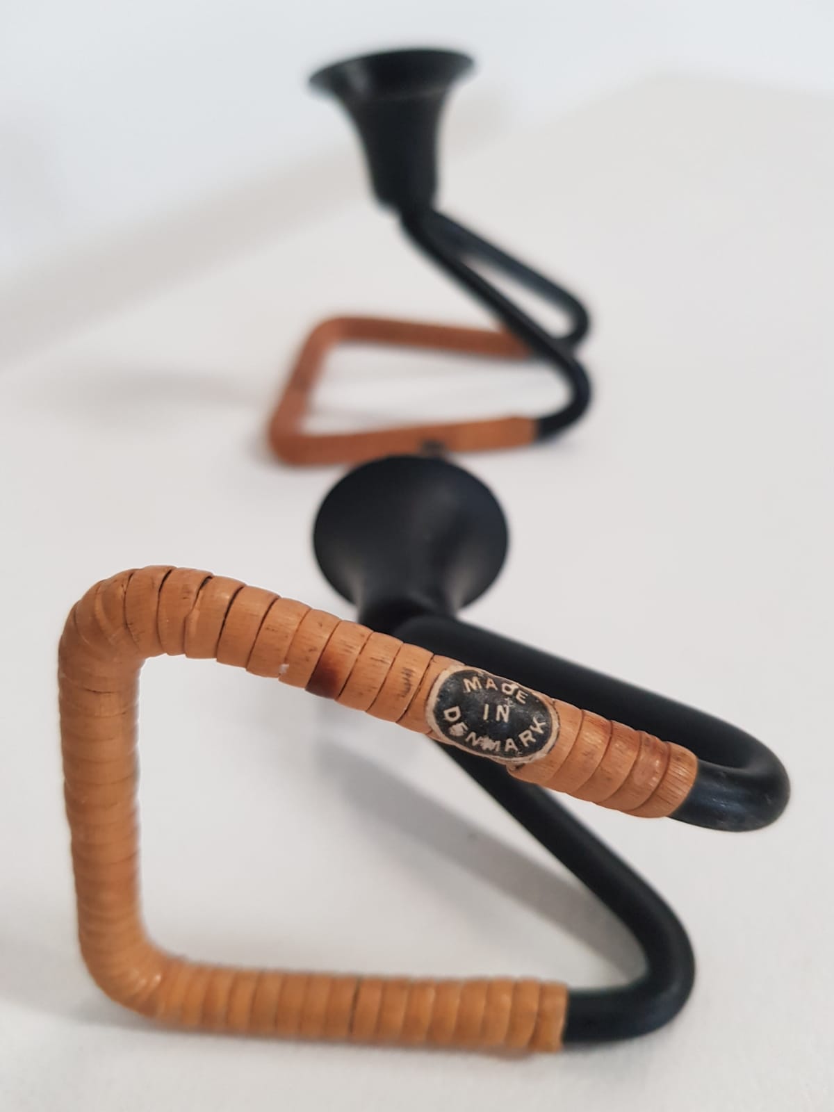 Pair of candlesticks Laurids Lonborg Denmark 60s