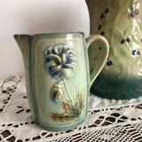 Antique pitcher in thought slip