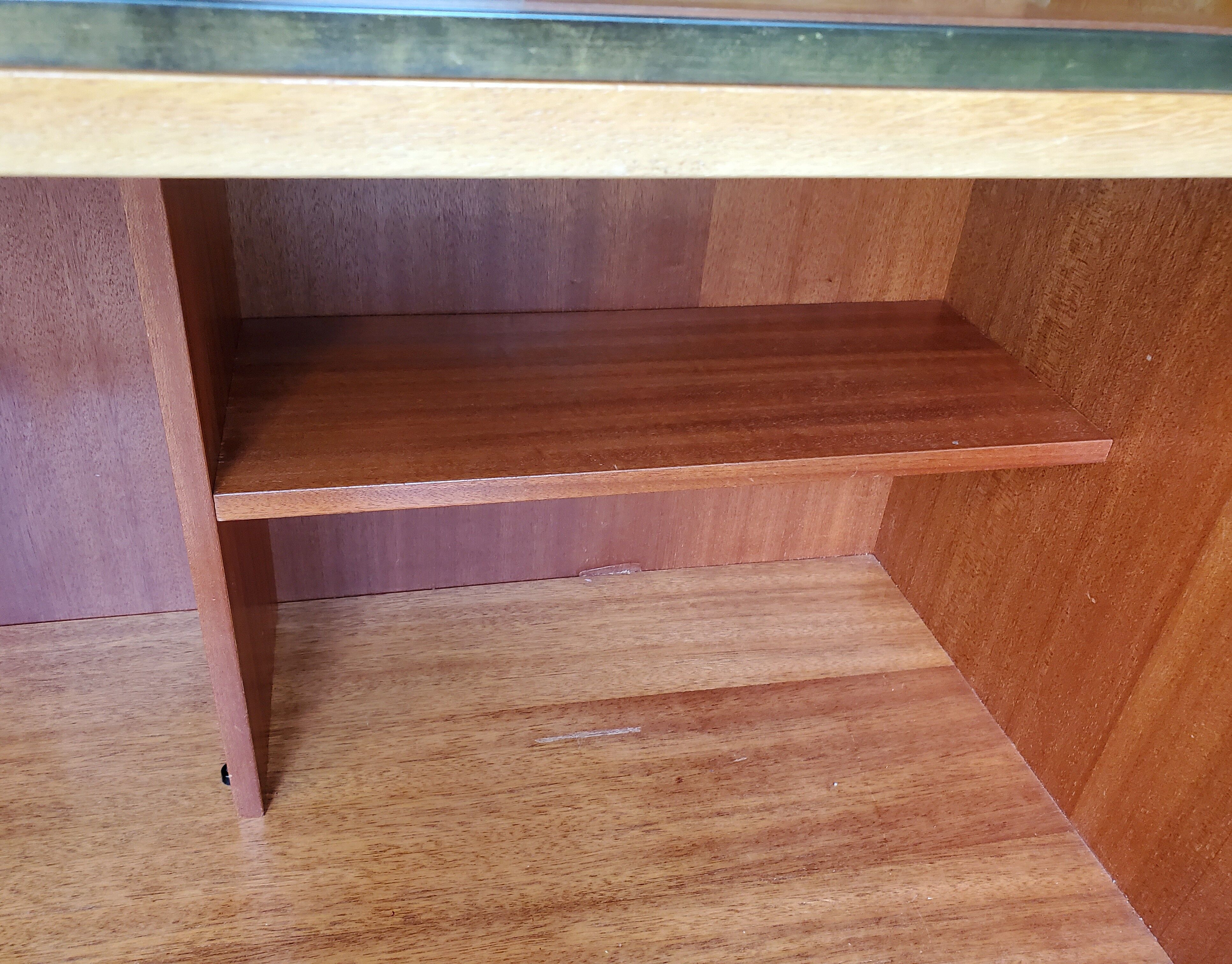 Oak writing desk 1960