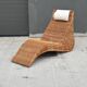 Chaise longue Karlskrona par Karl Malmvall, IKEA 90s