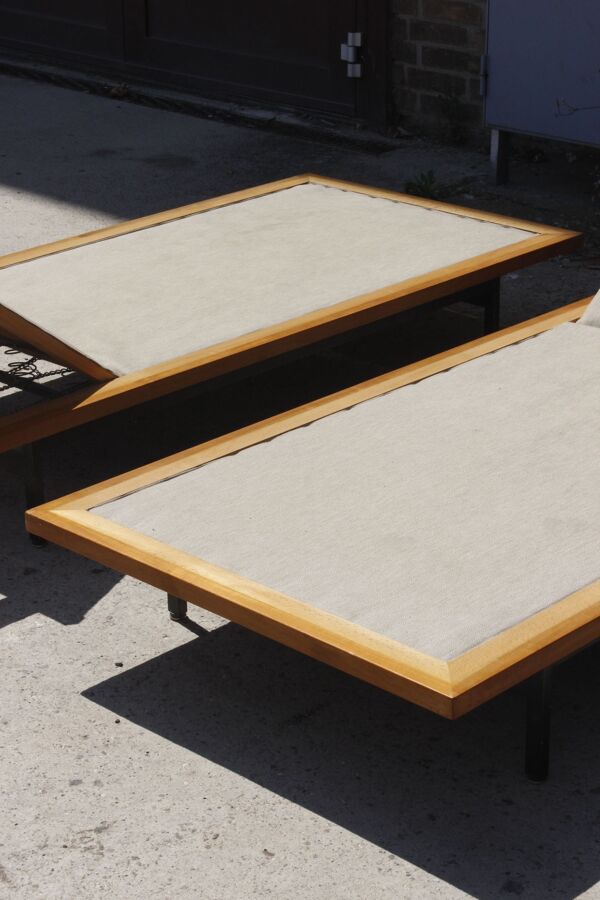 Daybed DW1 par Dieter Waeckerlin pour IdealHeim, Suisse 1957