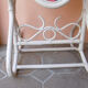 Mirror psyche in rattan - 80s - 178x56cm
