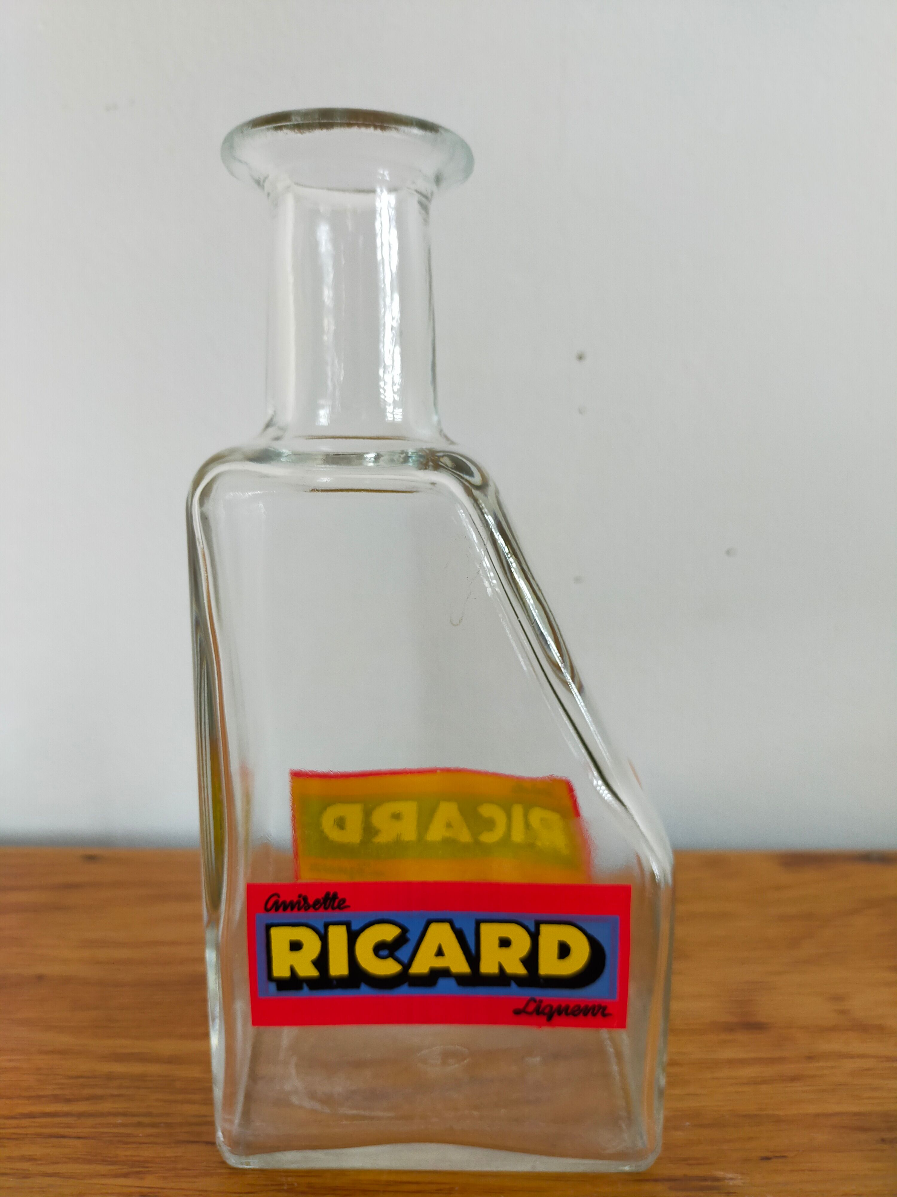 Vintage Ricard glass decanter