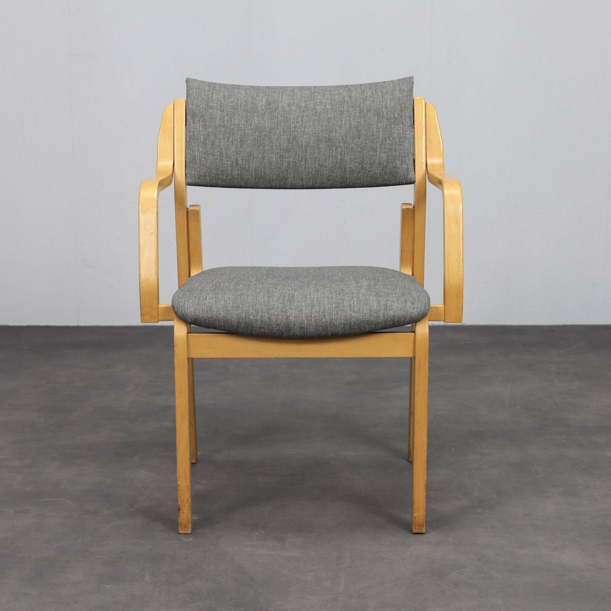 Ensemble de 4 chaises de salle à manger par Reno Wahl Iversen pour Farstrup Danemark, années 1980.