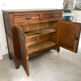 Parisian buffet old solid wood