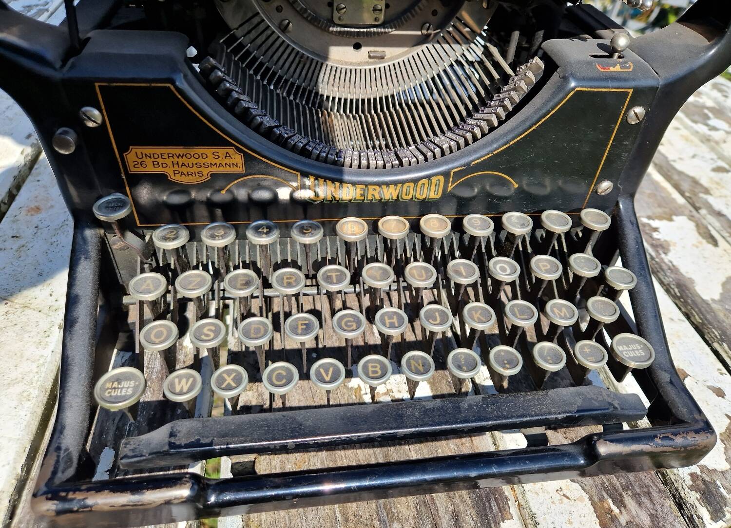 Antique Underwood Typewriter