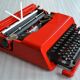 Olivetti "valentine" typewriter by Ettore Sottsass 1960
