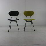 Set of two dining chairs designed in 1955 by Rob Parry and Emile Truijen