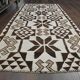 Handmade vintage Milas rug large hallway 106x234 cm