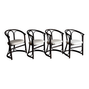 4 Chaise Bambou rotin - modele