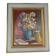 Tableau ancien nature morte "Bouquet de fleurs et pichet" – Huile sur panne
