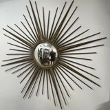 Curved mirror old witch's eye sun 86 cm